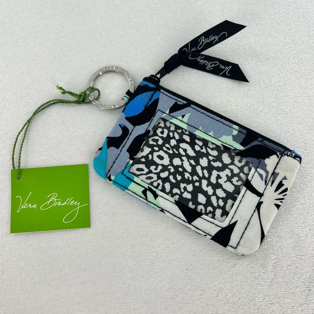 NWT Vera Bradley Camofloral Zip ID Case